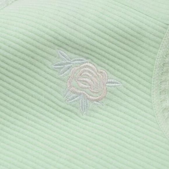 Green high waist Pin up panties. Cotton lolita panties - Picture 3 of 4